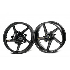 BST Diamond TEK 5 Spoke Carbon Fiber Front Wheel for the Bimota DB4 - 3.5 x 17